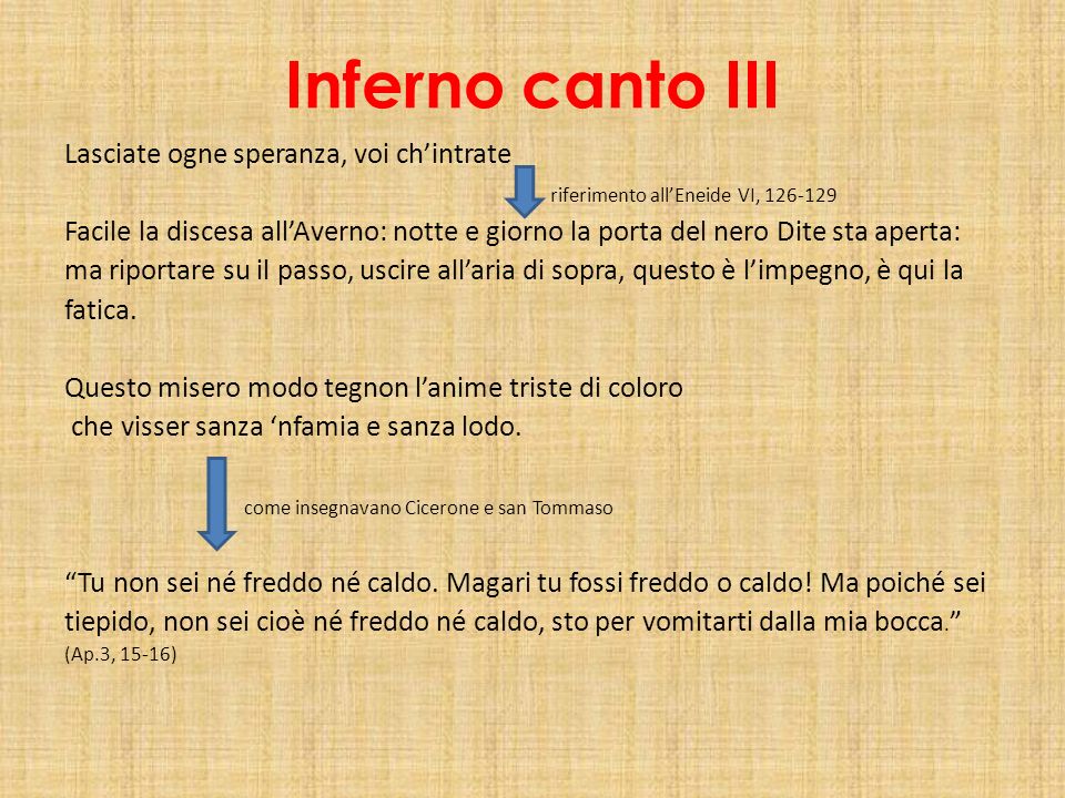 Riferimenti classici nella Divina Commedia ppt video online